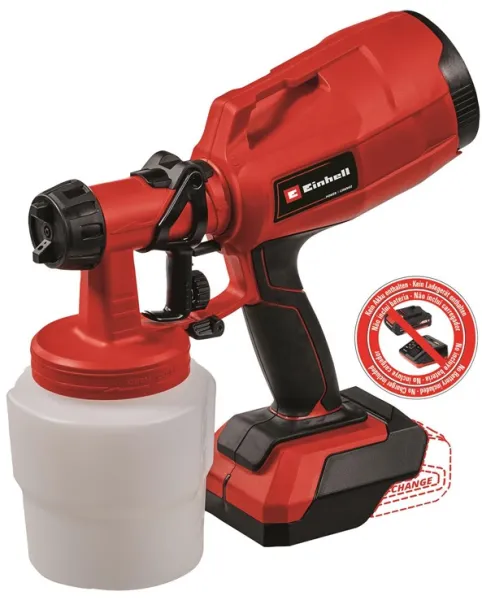 Einhell TC-SY 18/60 Li Akku-Farbspritzpistole 18 Volt ohne Akku und Ladegerät